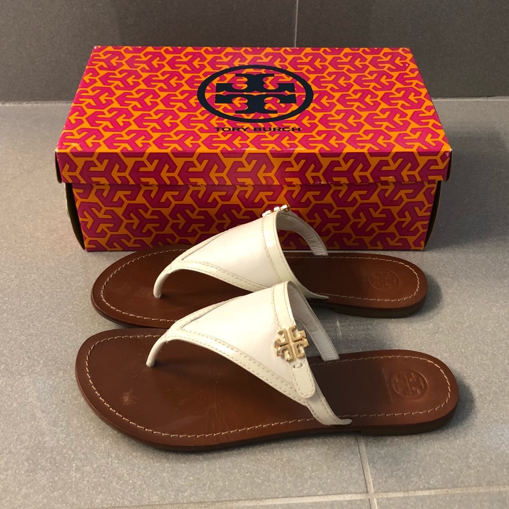 Tory Burch Eloise Flat Thong Bleach